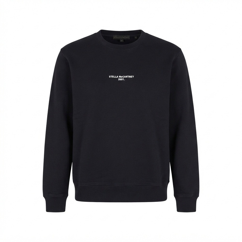 Stella McCartney Sweatshirt Men XL Black Logo 2001 Uniform Crewneck